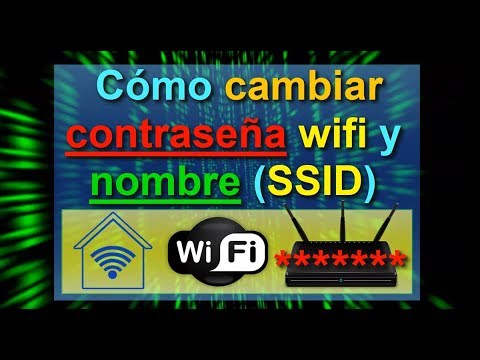 CÓMO CAMBIAR CONTRASEÑA WIFI y el NOMBRE (SSID)