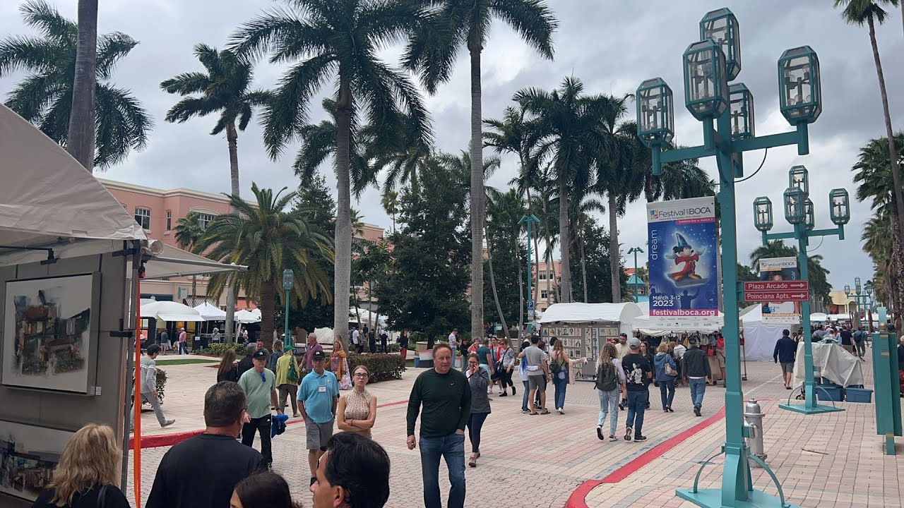 Boca Raton Mizner Park Art Festival YouTube