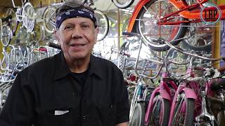 Lowrider bicycles in Compton