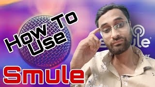 how to use smule app for singing #india #smule screenshot 2