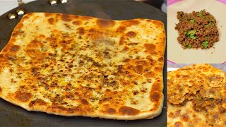 कीमे के भरवां पराठे बनाने का बिल्कुल नया तरीक़ा | Stuffed Keema Paratha Recipe