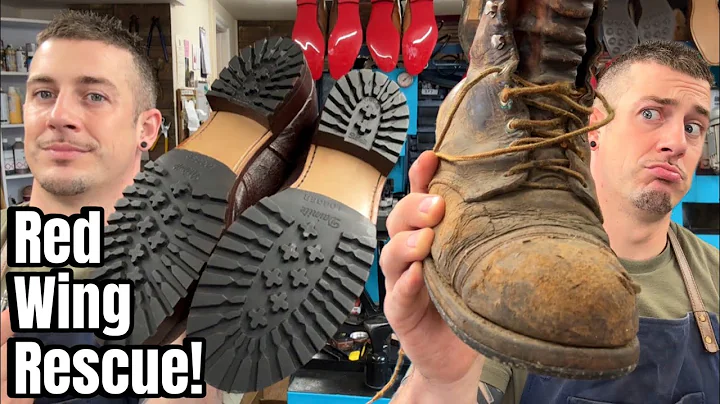 Rescuing 50 year old Red Wing Iron Rangers - Vintage shoe repair!