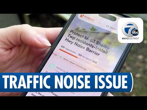 Shelby Township residents push for M-53 sound barrier as officials dispute responsibility