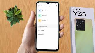 how to change lock screen wallpaper in vivo y35 | vivo y35 change wallpaper screenshot 4