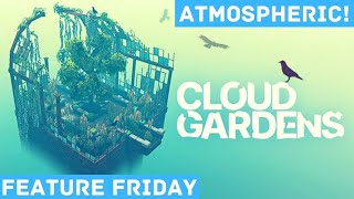 Pixelated, Atmospheric, Relaxing Nature Puzzles| Cloud Gardens [FEATURE FRIDAY]