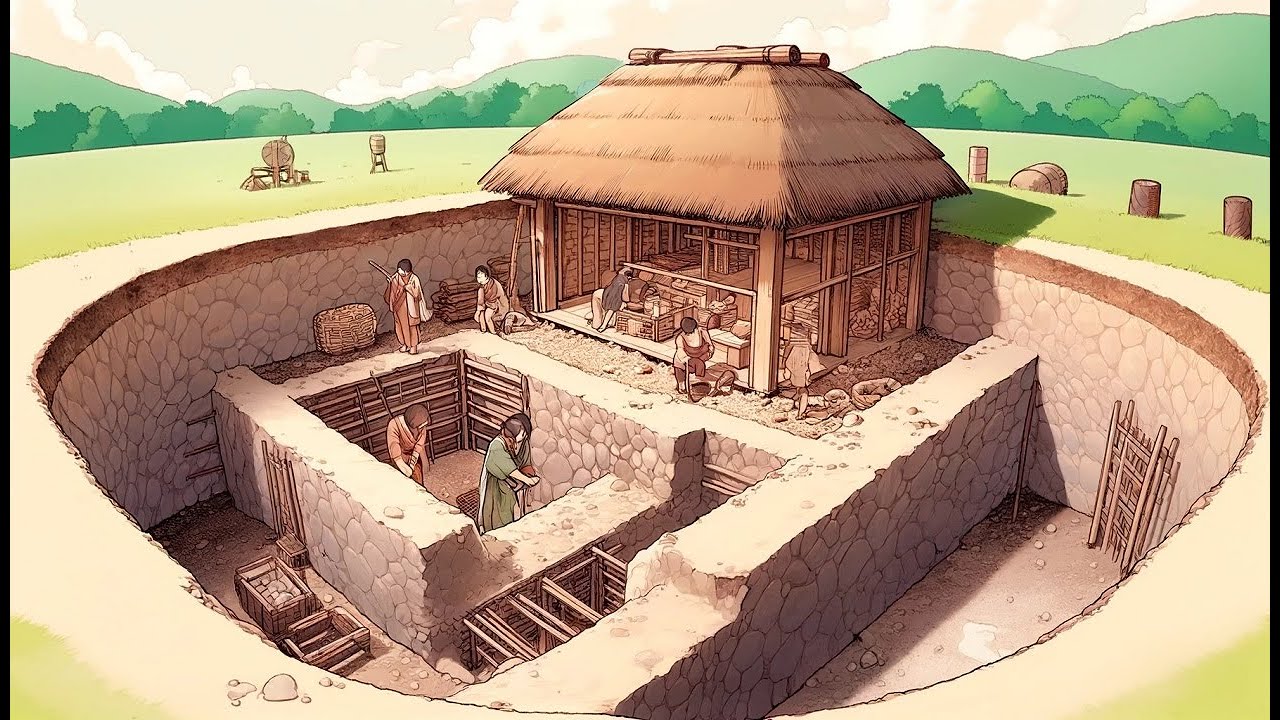 なぜ古代人は地面に穴を掘った?竪穴式住居の謎に迫る - YouTube