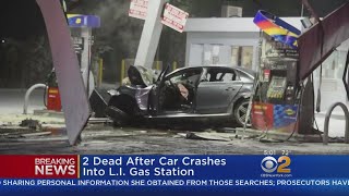 2 Dead In Gas Station Crash