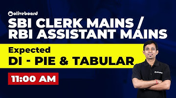 SBI Clerk Mains | RBI Assistant | Data Interpretation | Problems Based on Tables and Pie Chart