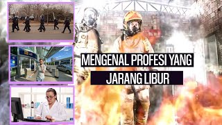 Lelah Bekerja Obatnya Liburan, Tapi Tak Semua Profesi Kenal Hari Libur, Siapa Saja?