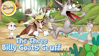 The Three Billy Goats Gruff I The Troll I Big Bad Wolf I Fairy Tales I Bedtime Stories I The Teolets by The Teolets Official Channel 4,628,673 views 4 years ago 8 minutes, 15 seconds