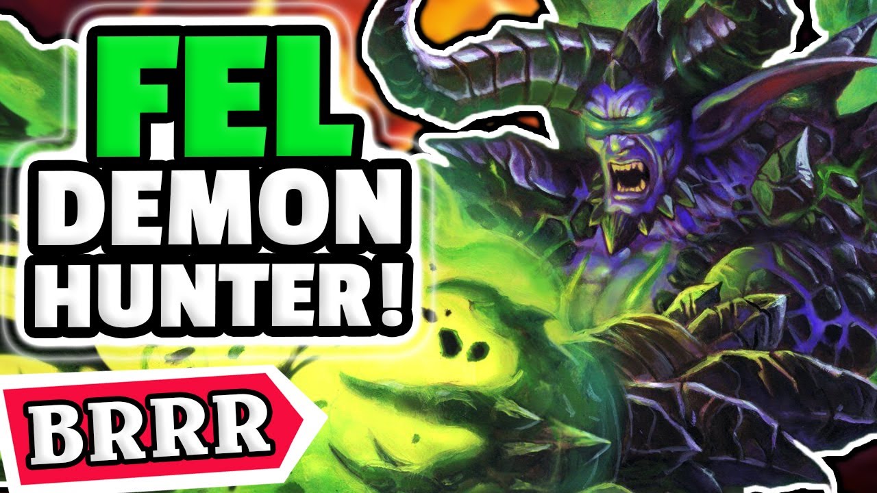 FEL-INFUSED Demon Hunter Goes BRRRRR! | Darkmoon Faire Hearthstone