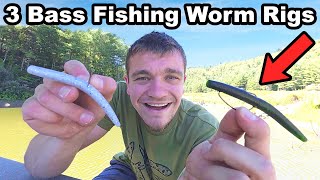 Top 3 Worm Rigs Every Bass Fisherman Need To Know!