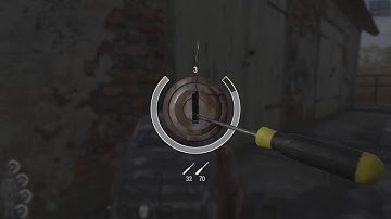 SCUM lock picking rusty lock