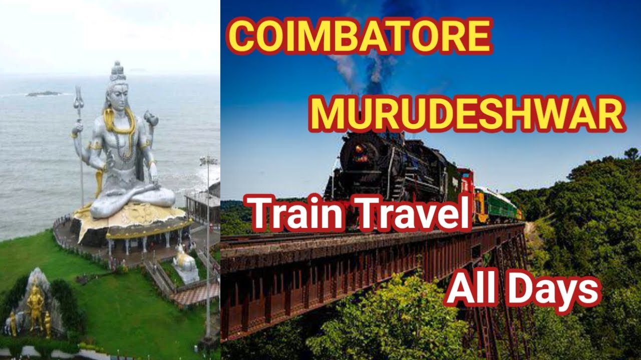Coimbatore to Murudeshwar Train | Tamil Infogainment