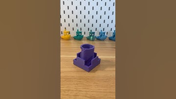 I 3D printed Minecraft SHULKER BOX… #3dprinting #cool3dprints #minecraft #shorts #bambulab