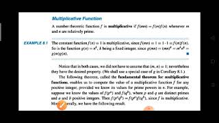 Multiplicative function / Number Theoretic function. #multiplicative #functions