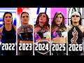 WWE 2K26 Raquel Rodriguez Entrance Evolution (2022 to 2026)