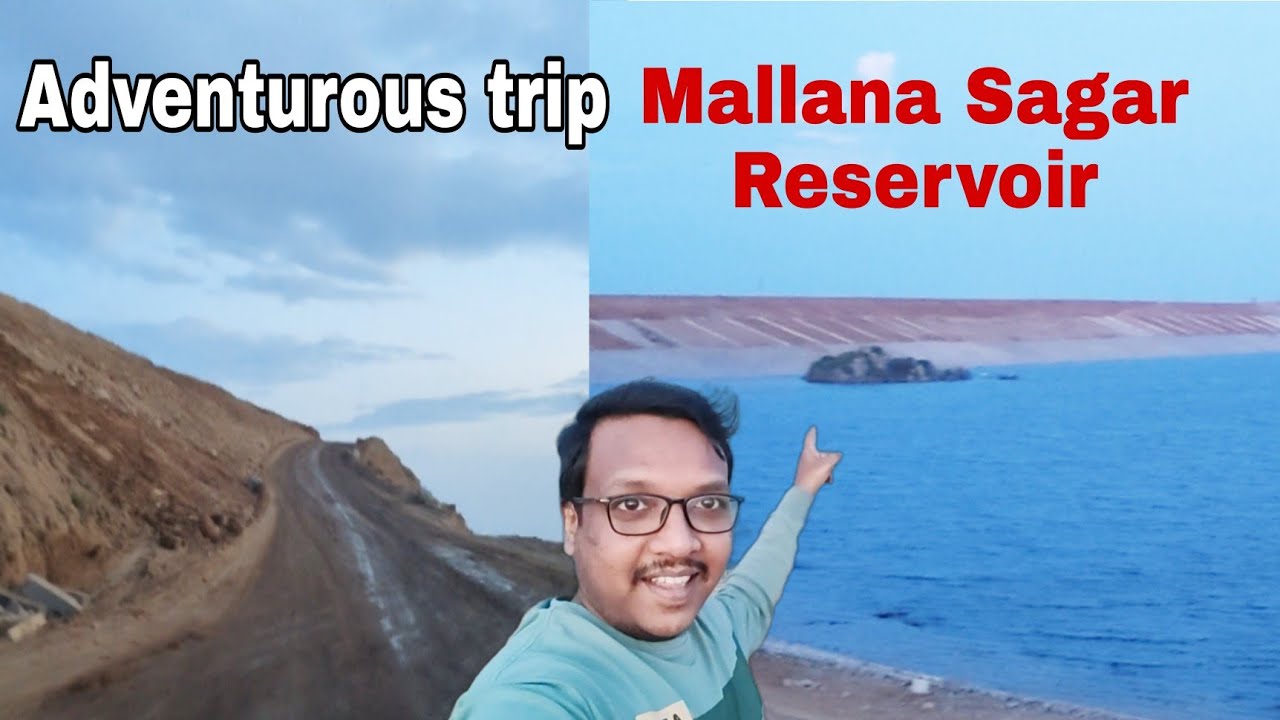 Excellent View Of Mallanna Sagar Reservoir | Adventerous trip to Mallana sagar Canal