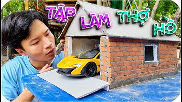 Tony | Xây Nhà Cho Siêu Xe 🚖 𝐁𝐮𝐢𝐥𝐝 𝐌𝐢𝐧𝐢 𝐆𝐚𝐫𝐚𝐠𝐞