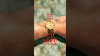 Summer with a vintage Day-Date #wattsonwatches #watch #watchcollector