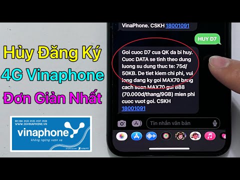 Video Cách hủy đăng ký 4G Vinaphone - Hủy Gia Hạn 4G... - youtube
