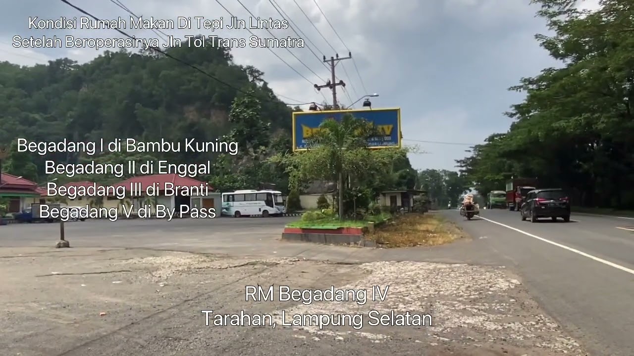 Nasib Pilu Rumah Makan Di Jln Lintas Sumatera, Setelah Beroperasinya JTTS. Situasi Kamis, 01-9-2022