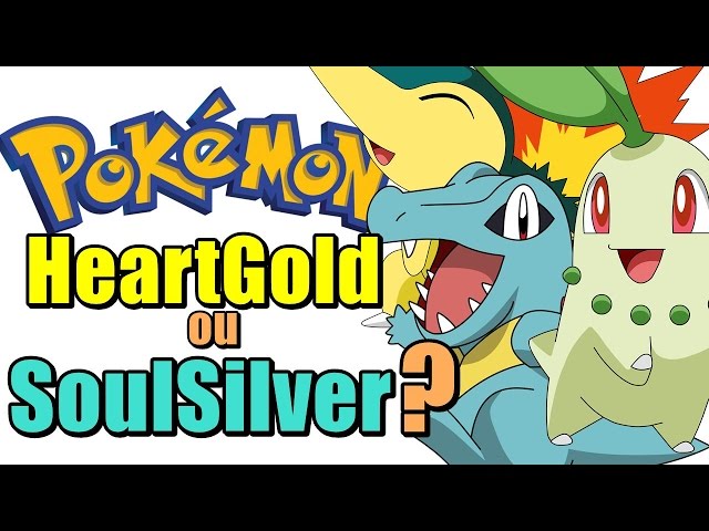 Pokémon HeartGold ou SoulSilver? - Qual Inicial Eu Devo Escolher? 