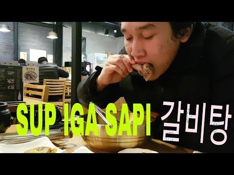 Bahasa Korea Sup Iga Sapi