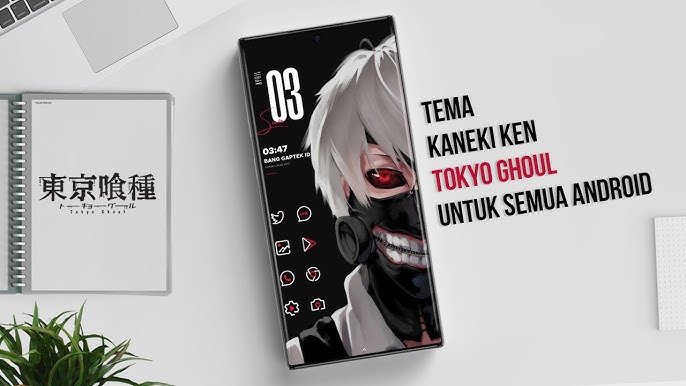 TOKYO GHOUL — chromelusterkudou: Kaneki Ken mobile phone