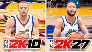 Scoring With Stephen Curry In Every NBA 2K
