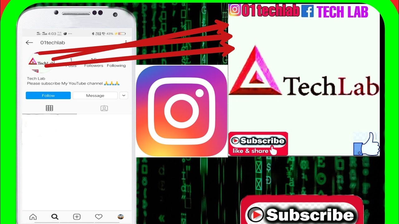 Instagram profile picture viewer and download URL. #Instagram #Tech_Lab #Tech #youtube