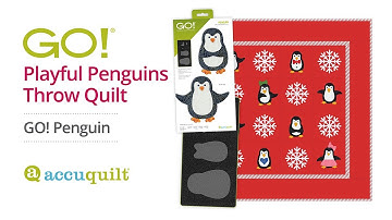 How to Make a Penguin Throw Quilt with This Free Pattern