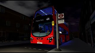 FRV + Diversion: 474. Manor Park - Canning Town, Hermit Rd. WVL430. LX11FJF. Gal B9TL Gemini 2