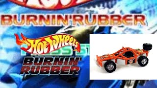 Hot wheels burnin' rubber gameplay: roll cage en jungle course (John gba lite)
