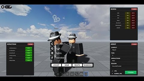 Handcuff System V4.2 Showcase - Roblox Studio
