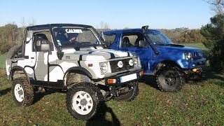 Suzuki Samourai Zanfi VS Suzuki Jimny - Offroad