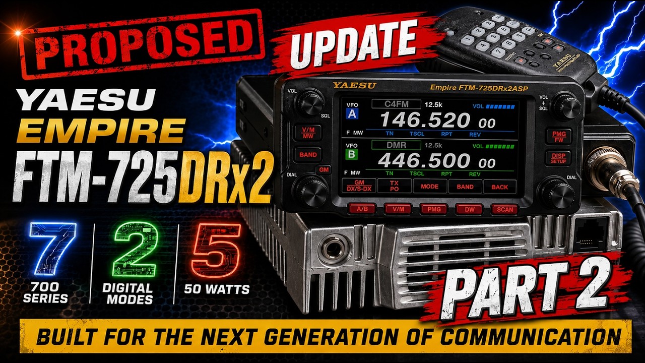 Yaesu FTM-725DRx2 | The Radio Yaesu Should Build! - YouTube
