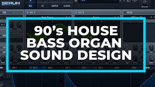 How to Make a 90's House M1 Style Bass Organ in Serum Resimi