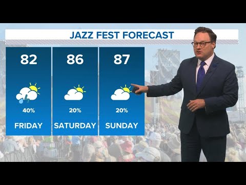 Weather: Chance for rain Friday, dry weekend ahead - YouTube