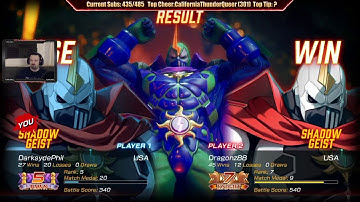 Fighting EX Layer Shadow Geist MP: July 2, 2018 pt9 - Shadow Geist Mirror Match