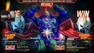 Fighting EX Layer Shadow Geist MP: July 2, 2018 pt9 - Shadow Geist Mirror Match