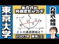 【東大2007】領域問題は，徹底して論理的に攻略！【方程式・領域】