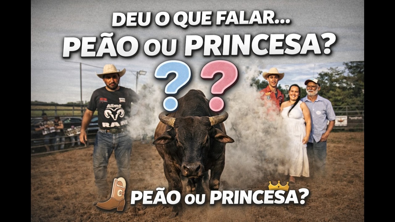 DEU O QUE FALAR… PEÃO OU PRINCESA?