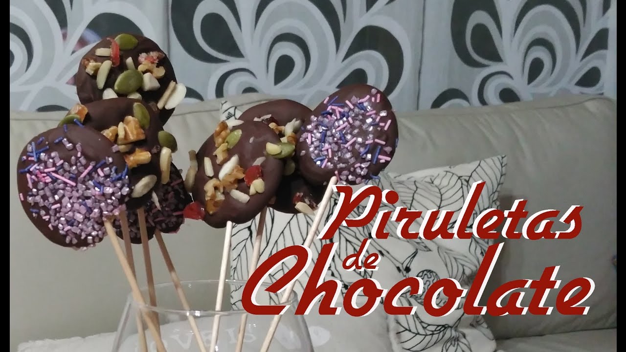 The Cake Queen: Piruletas de bizcocho y chocolate, image size:1280x720