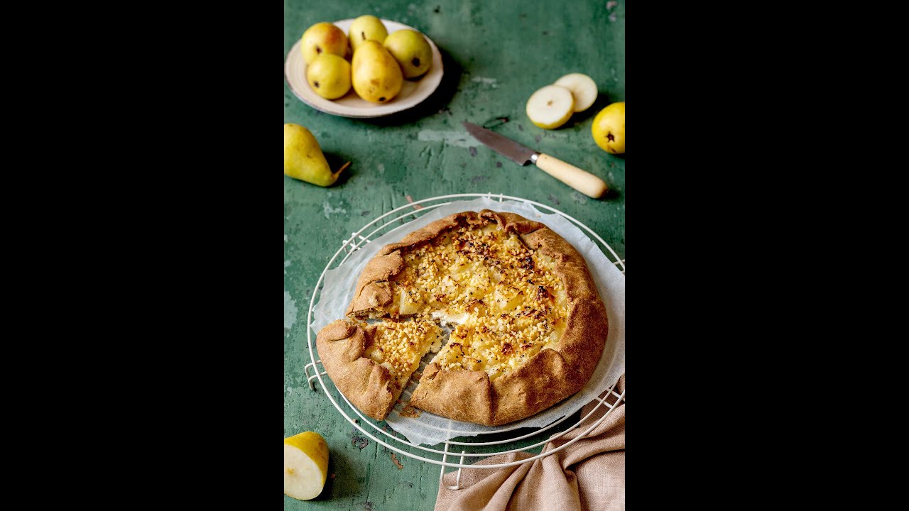 Galette alle pere e robiola