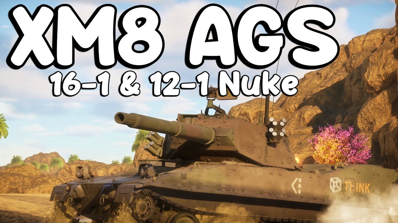 XM8 AGS 16-1 & 12-1 Nuke. Only You (Gaijin) Can Save The XM8 From Being Alone At 9.7