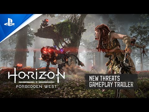 Horizon Forbidden West | Nuove minacce Gameplay trailer | PS4, PS5