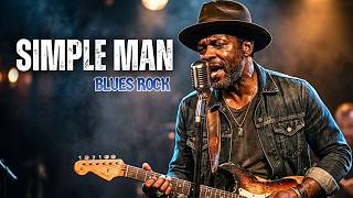 Simple Man - Lynyrd Skynyrd With Lyric Blues Rock Thunder