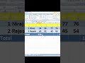 👉 Excel Shortcut 🔥 Total, Average, Min, Max, Count in 1 Click #Shorts