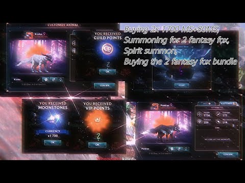 Wolf Tales - Buying some MS + 3 summon + Dualism Fox Bundle!